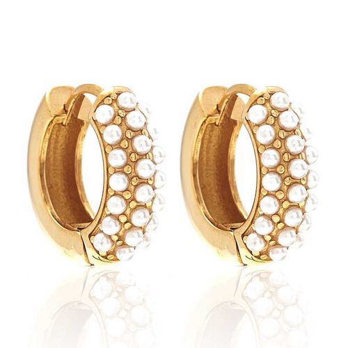 Silk & Steel Amara Hoop Earrings